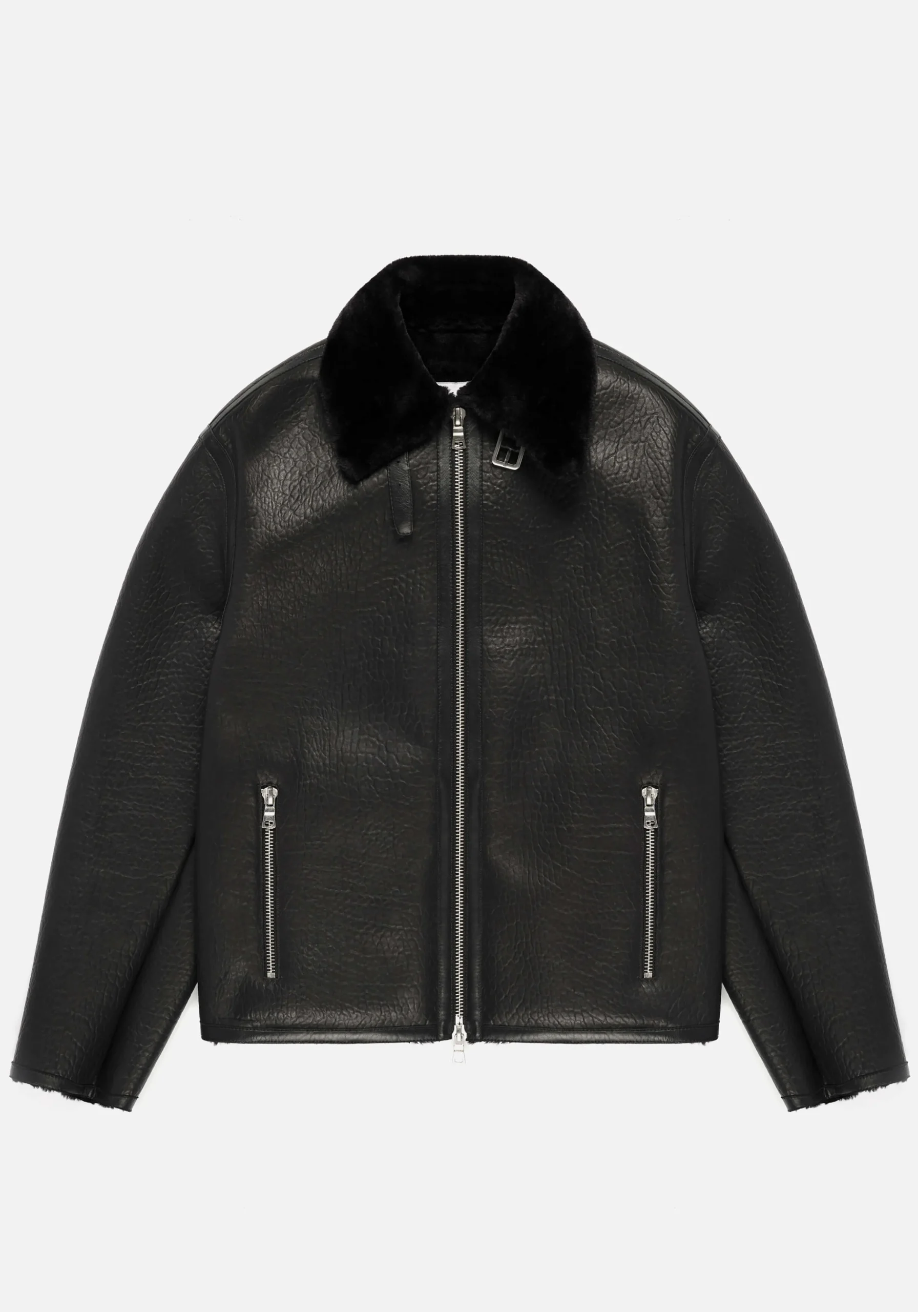 MKI SHEARLING FLIGHT JACKET