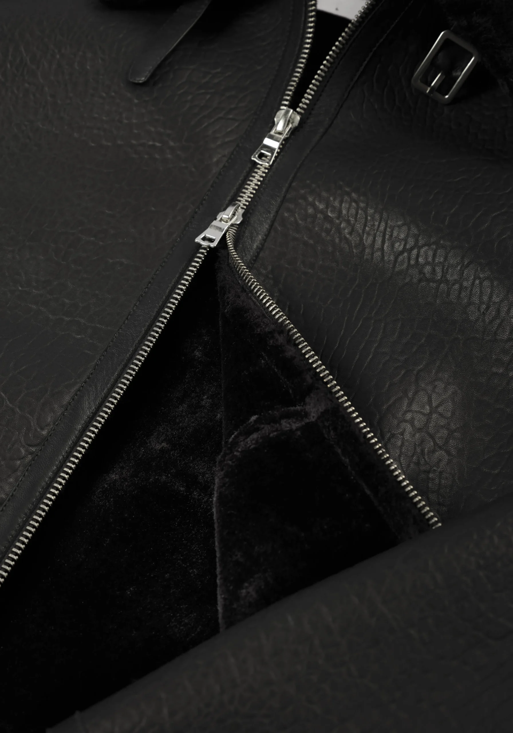 MKI SHEARLING FLIGHT JACKET