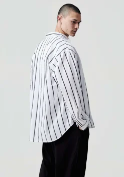 MKI STRIPED DRESS SHIRT