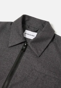MKI SUIT ZIP SHIRT