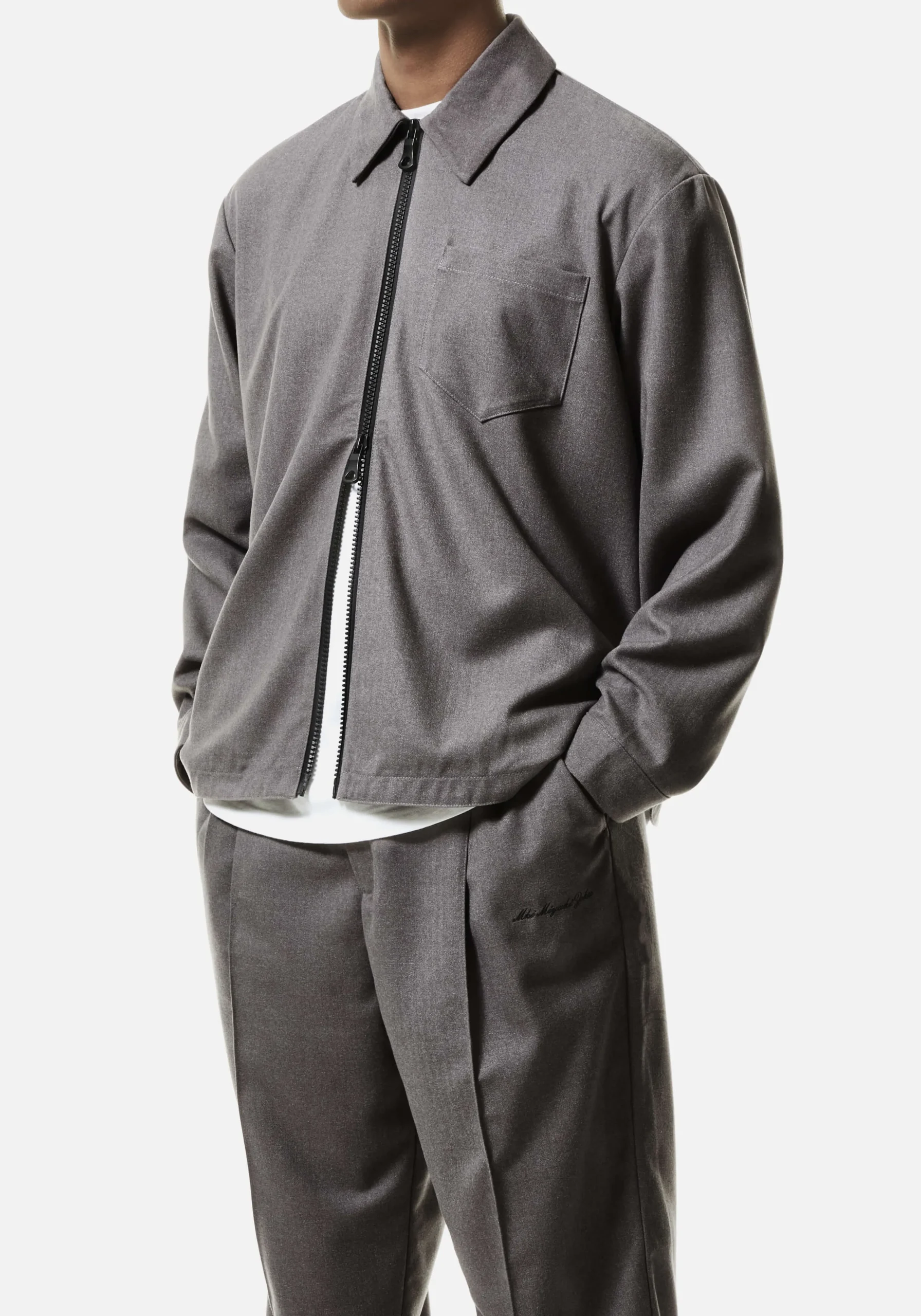 MKI SUIT ZIP SHIRT