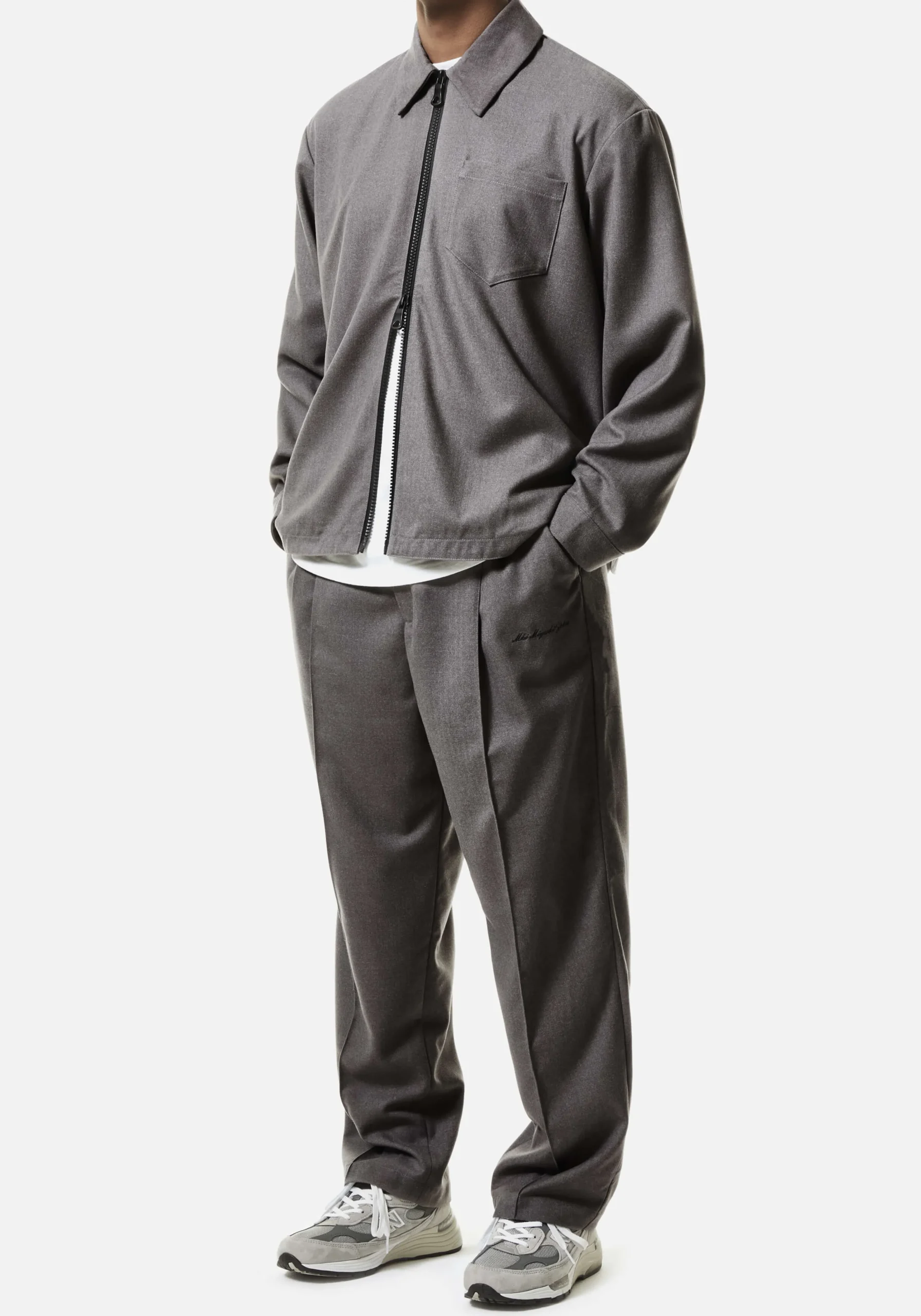 MKI SUIT ZIP SHIRT
