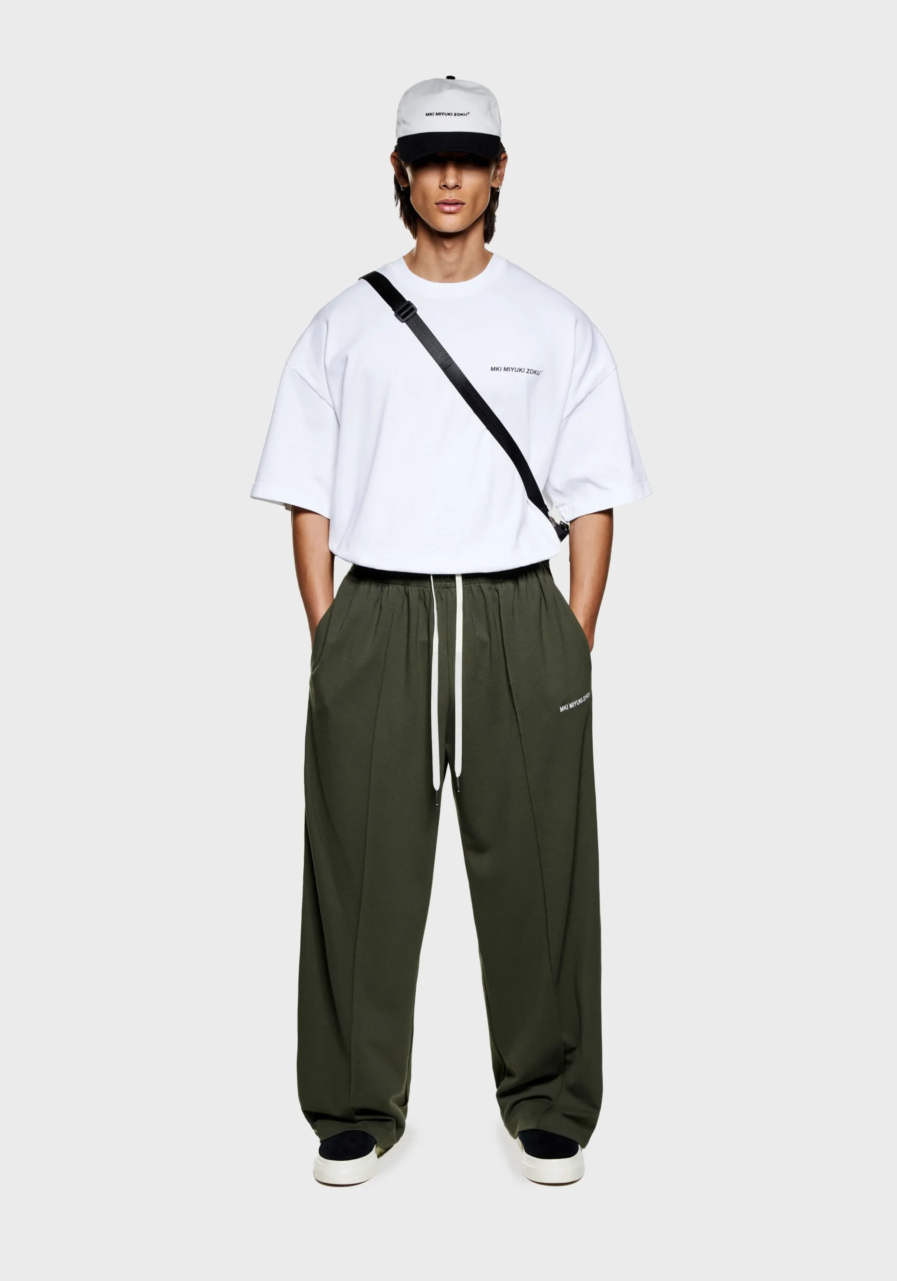 MKI WIDE FIT POLY TRACK PANTS