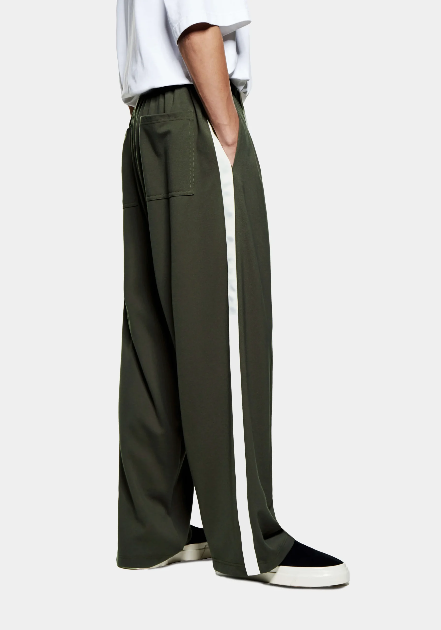 MKI WIDE FIT POLY TRACK PANTS